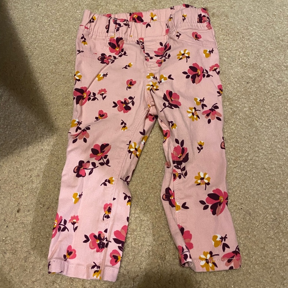 Garanimals Toddler floral Pant /jean 12M